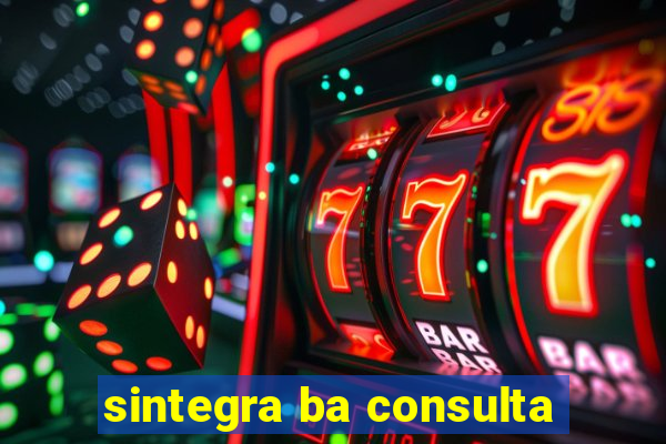 sintegra ba consulta